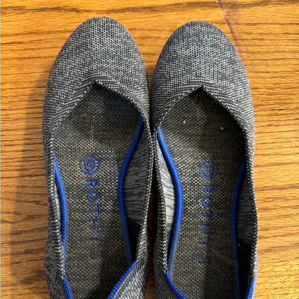 Rothy’s The Flat in Charcoal